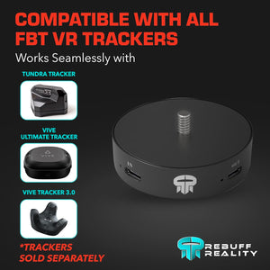 Power Puck for VIVE Ultimate Tracker, VIVE Tracker, Tundra Tracker
