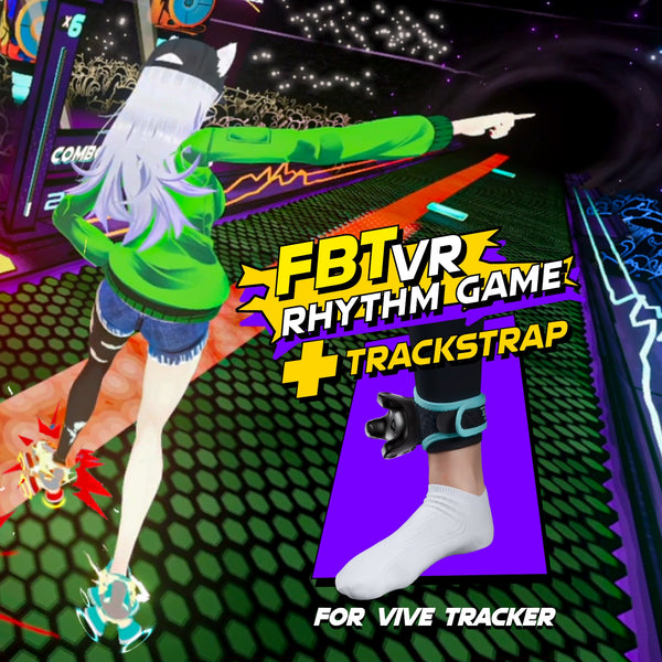 Trackstraps for VIVE Tracker + Dance Dash Steam Key
