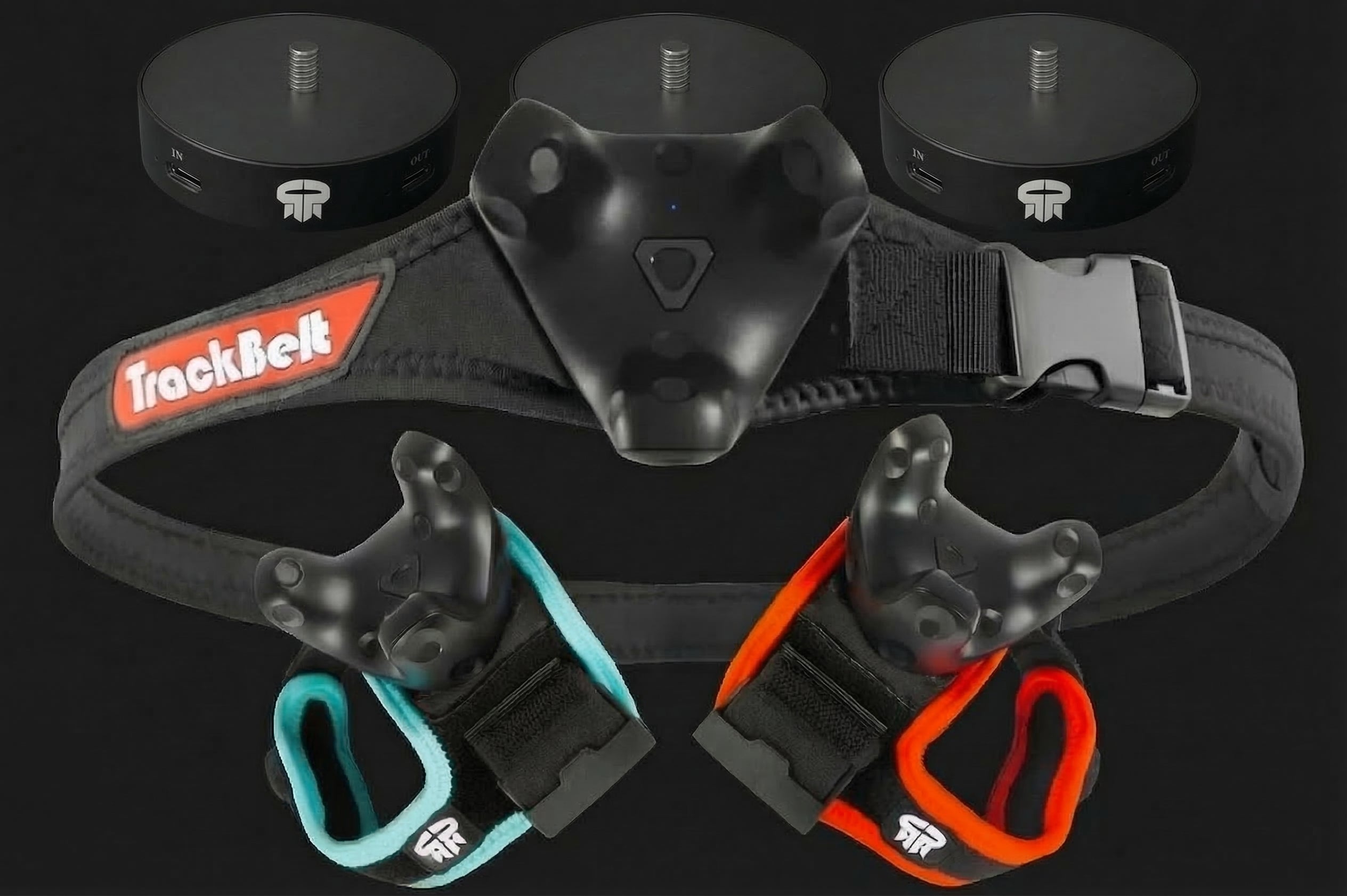 VIVE トラッカー用フルボディ トラッキング TrackStrap Plus |現実を