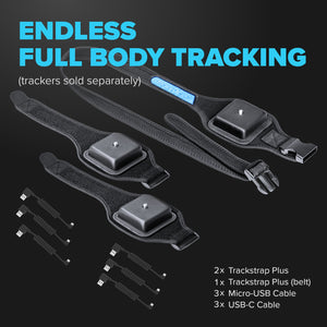Trackstrap Plus for VIVE Ultimate Tracker, VIVE Tracker, Tundra Tracker