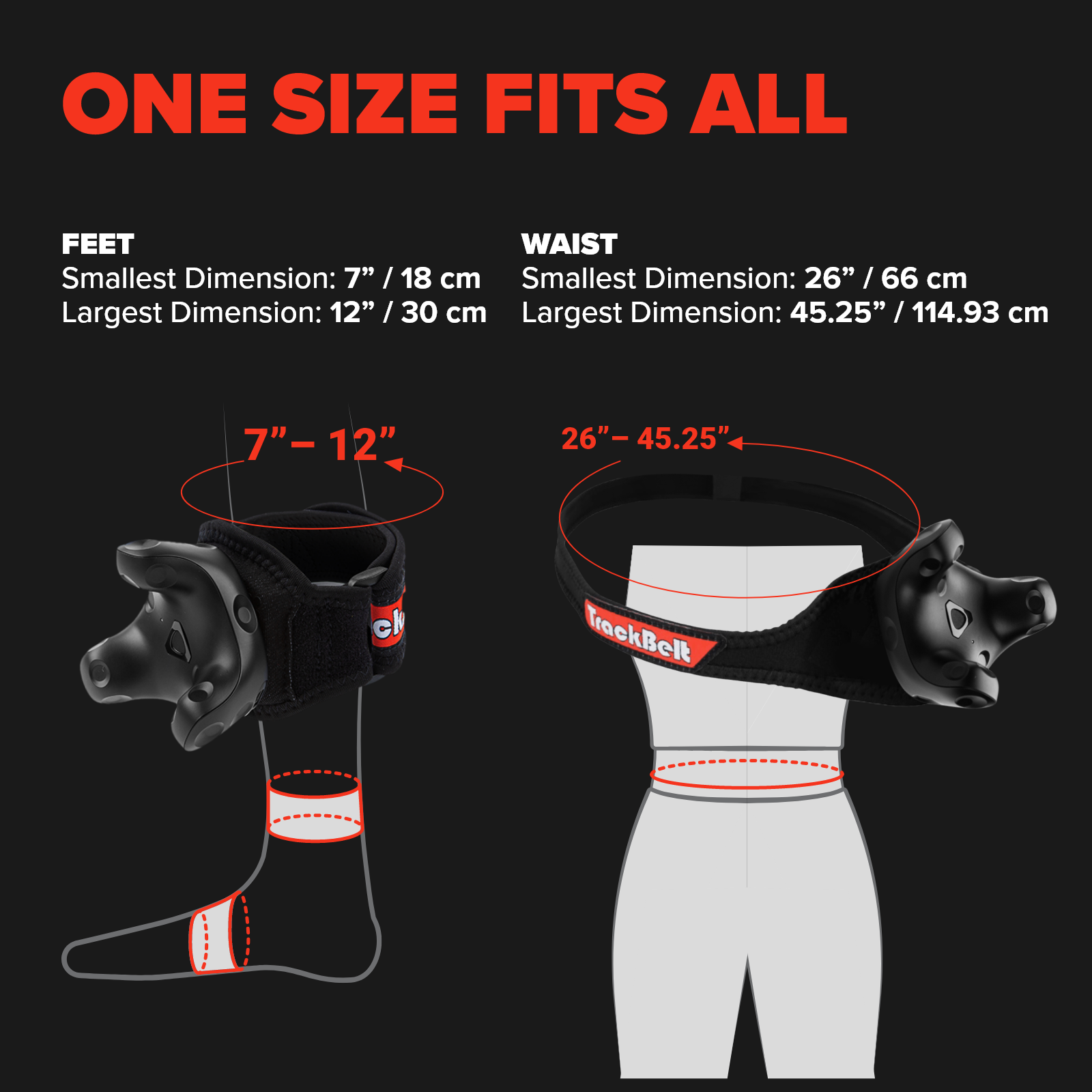 TrackStrap Bundle for VIVE Trackers | Rebuff Reality TrackStrap Bundle for VIVE Trackers | Rebuff Reality