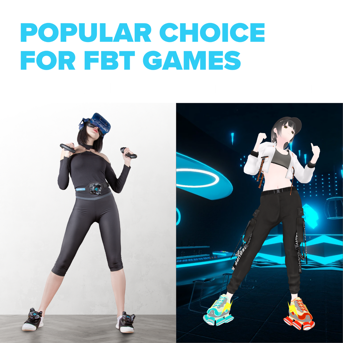 Trackstrap Plus for VIVE Ultimate Tracker, VIVE Tracker, Tundra Tracker