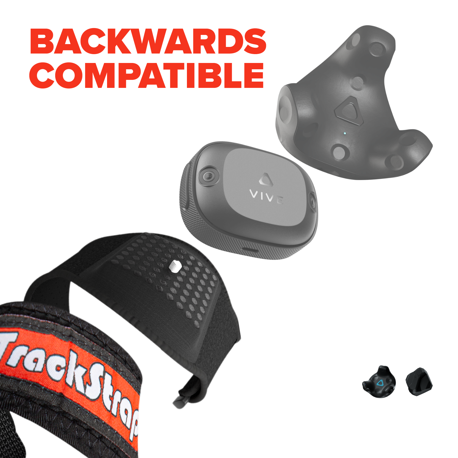 TrackStrap Bundle for VIVE Trackers | Rebuff Reality TrackStrap Bundle for VIVE Trackers | Rebuff Reality