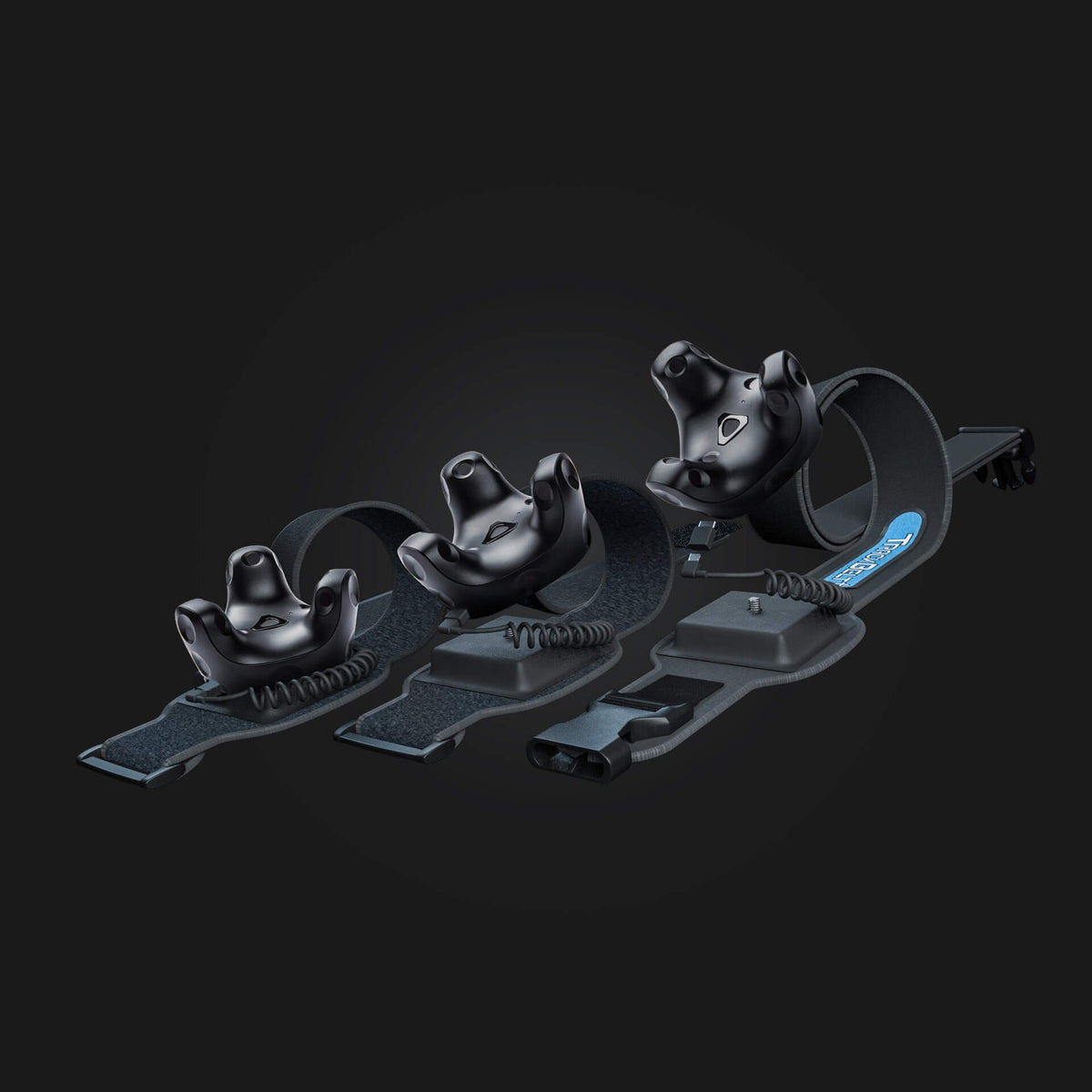 TrackStrap Plus for VIVE Trackers Bundle with 7-Port USB Hub - Rebuff Reality